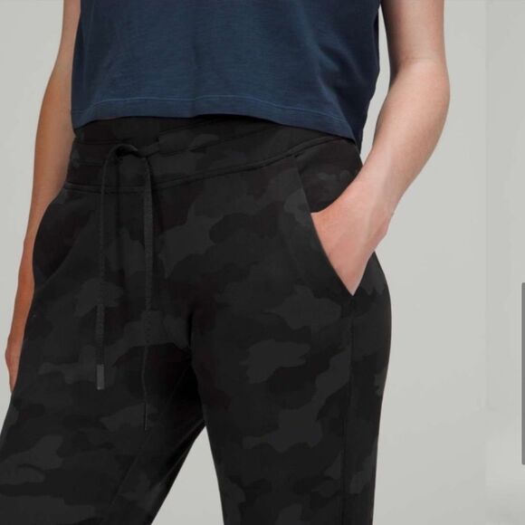 Lululemon Ready To Rulu Crop Jogger Black Gray Camo - Picture 7 of 12